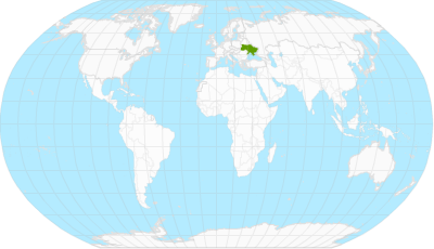 Україна на карті світу