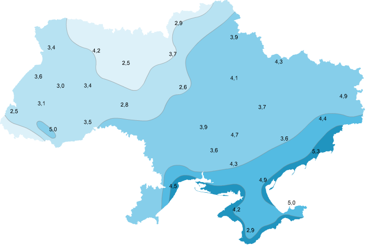 зима